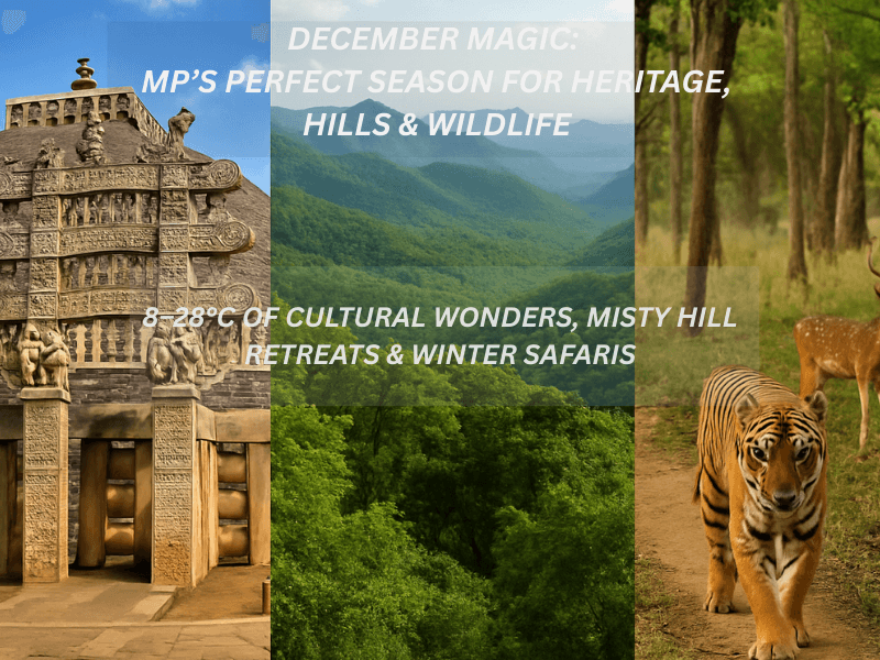 December Magic: MP's Perfect Season for Heritage, Hills & Wildlife december magic mp’s perfect season for heritage, hills & wildlife