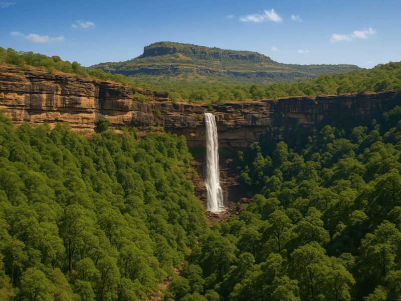 December Magic: MP's Perfect Season for Heritage, Hills & Wildlife places to visit in Madhya Pradesh in December –pachmarhi landscape